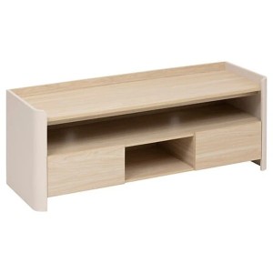 Mueble TV Marfil: Diseño Moderno y Funcional en Color Madera | Muebles Sari