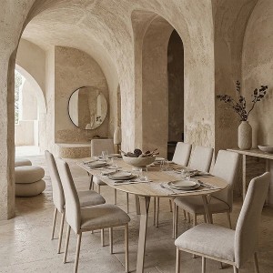 Silla Emilia Beige - Diseño Nórdico y Elegante | Home Deco Factory