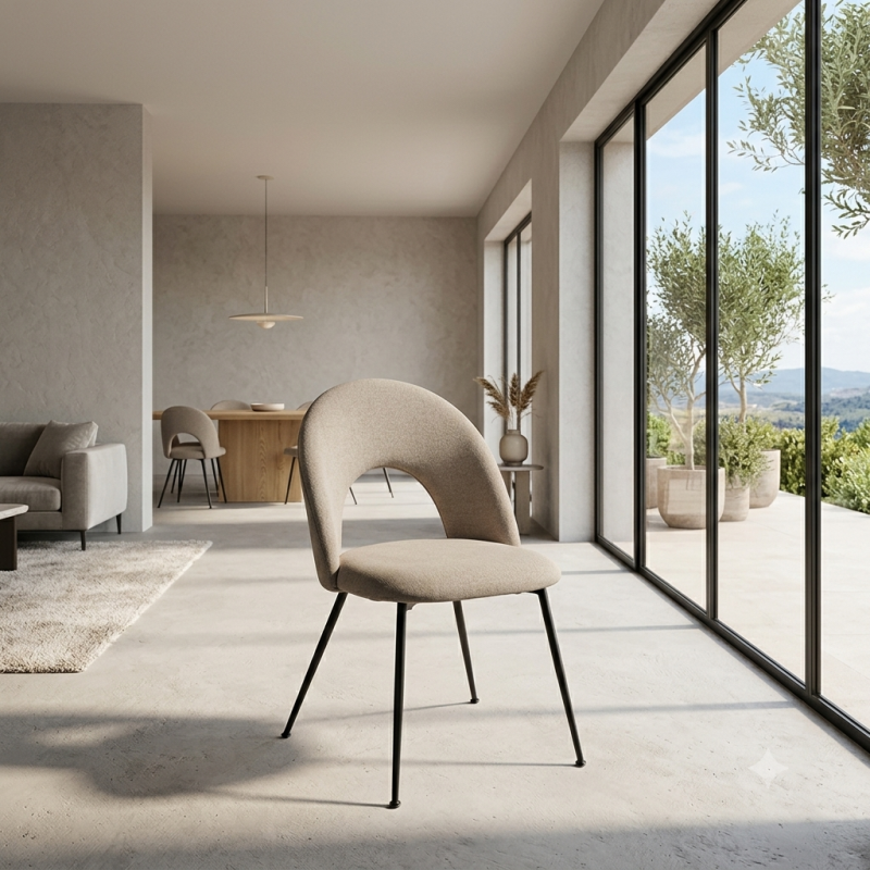 Silla Minimalista de Diseño Contemporáneo | Estilo y Confort