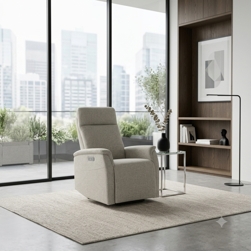 Sillón Relax Eléctrico Arena | Diseño Minimalista | Muebles Sari