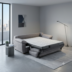 Sofá Cama Italiano con Brazos Baúl | Confort y Diseño | Muebles Sari
