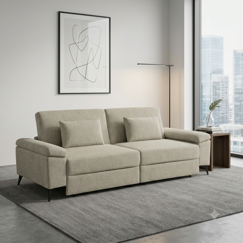 Sofá Cama Moderno Deslizante y Click-Clack | Muebles Sari