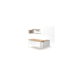 Escritorio Ejecutivo en L Profesional | Diseño Moderno | Muebles Sari