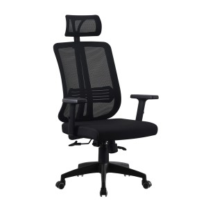 Silla de Oficina Ergonómica con Reposacabezas | Muebles Sari