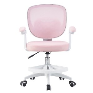 Silla de Escritorio Infantil con Reposapiés | Rosa | Muebles Sari
