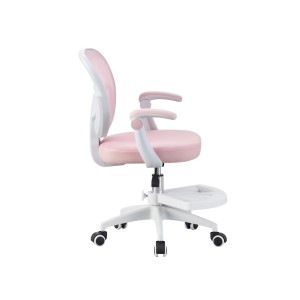 Silla de Escritorio Infantil con Reposapiés | Rosa | Muebles Sari