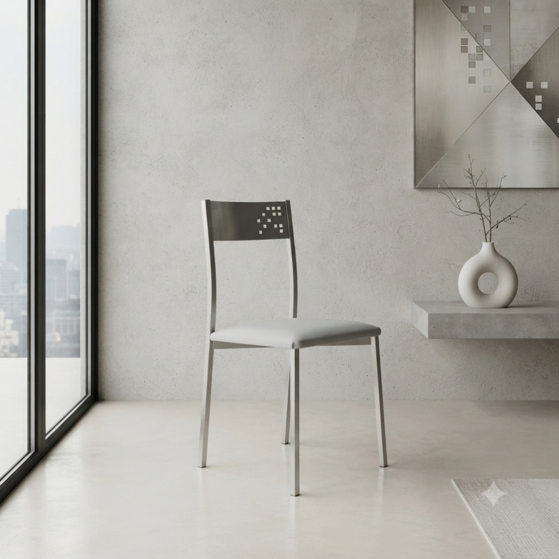 Silla Cocina y Comedor Aluminio | Muebles Sari