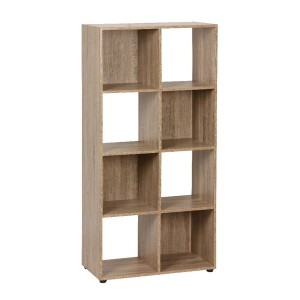Estantería Cubo 8 Compartimentos Roble | Muebles Sari