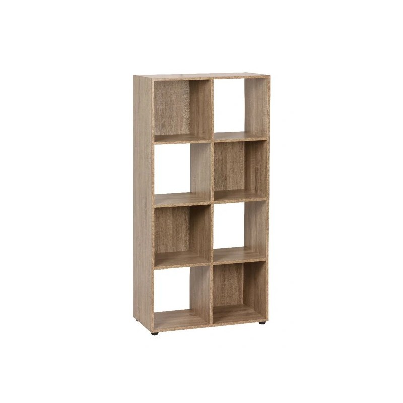 Estantería Cubo 8 Compartimentos Roble | Muebles Sari