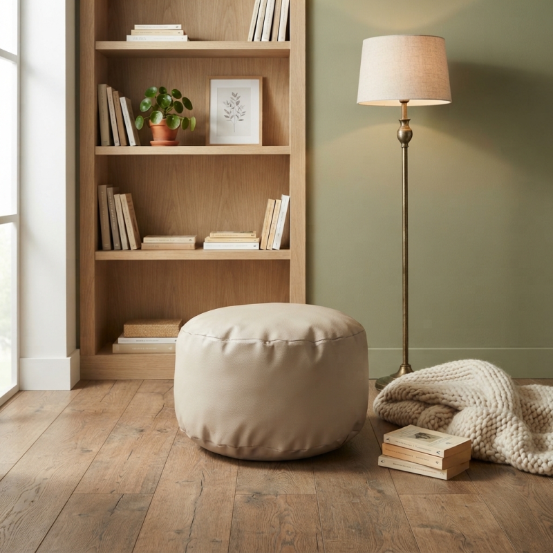 Puf Redondo 40x40x26 cm | Muebles Sari