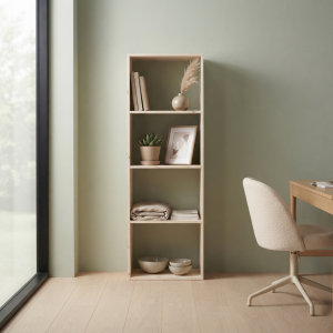 Estantería Madera de Pino 4 Huecos 139 cm | Muebles Sari